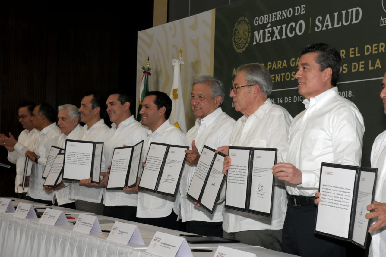 Anuncia López Obrador Plan de Salud Integral