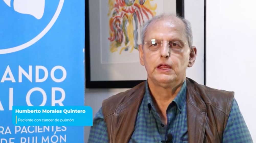 Humberto: Paciente con cáncer de pulmón