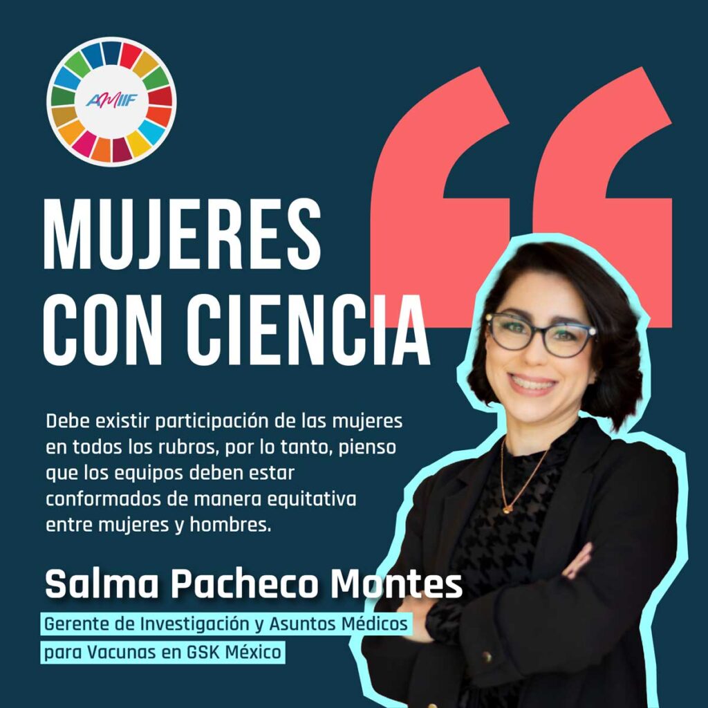 Salma Rosario Pacheco Montes. Gerente de Investigación y Asuntos Médicos, Vacunas, GSK México