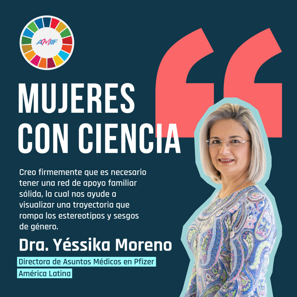 Dra. Yéssika Moreno, Directora de Asuntos Médicos para Pfizer América Latina