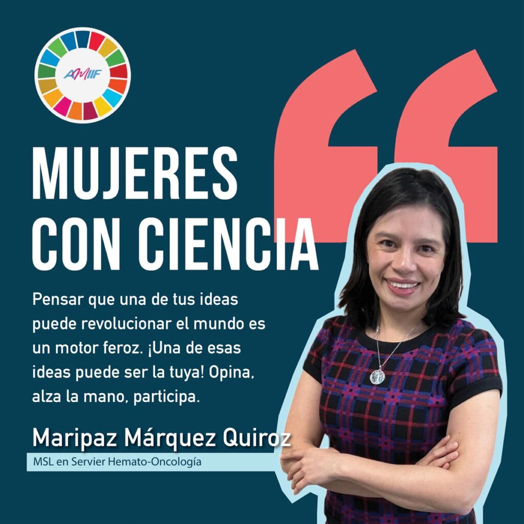 Maripaz Márquez Quiroz - MSL en Servier Hemato-Oncología